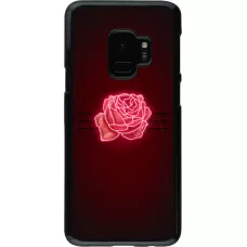 Samsung Galaxy S9 Case Hülle - Spring 23 neon rose
