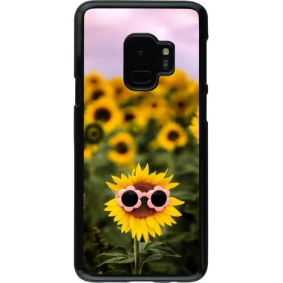 Coque Samsung Galaxy S9 - Sunflower with glasses Spring 2026