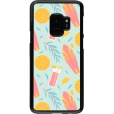 Samsung Galaxy S9 Case Hülle - Summer 2025 Pattern citron
