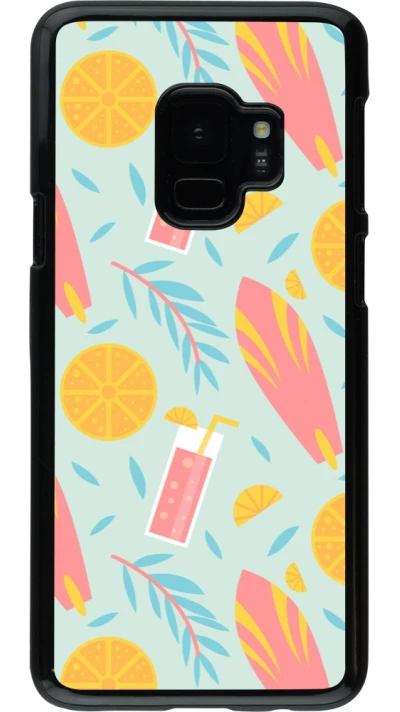 Samsung Galaxy S9 Case Hülle - Summer 2025 Pattern citron