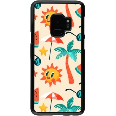 Samsung Galaxy S9 Case Hülle - Summer 2025 Pattern soleil