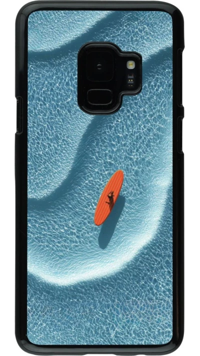 Samsung Galaxy S9 Case Hülle - Orange surf Summer 2026