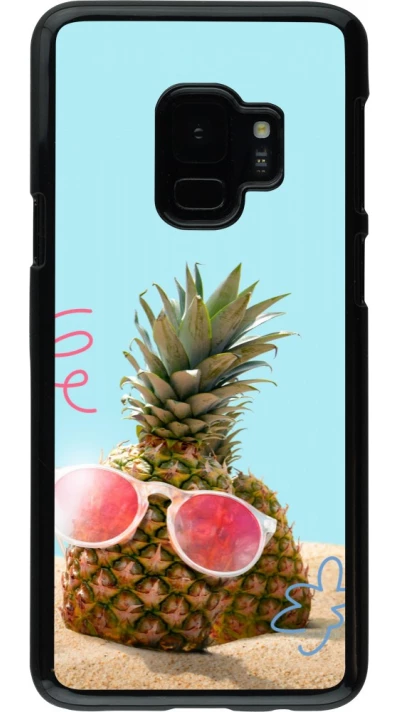 Samsung Galaxy S9 Case Hülle - Pineapple with glasses Summer 2026