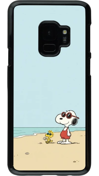 Coque Samsung Galaxy S9 - Snoopy on the beach Summer 2026