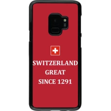 Samsung Galaxy S9 Case Hülle - Switzerland Great Since 1291