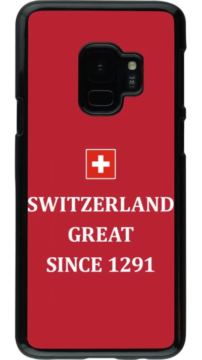 Samsung Galaxy S9 Case Hülle - Switzerland Great Since 1291