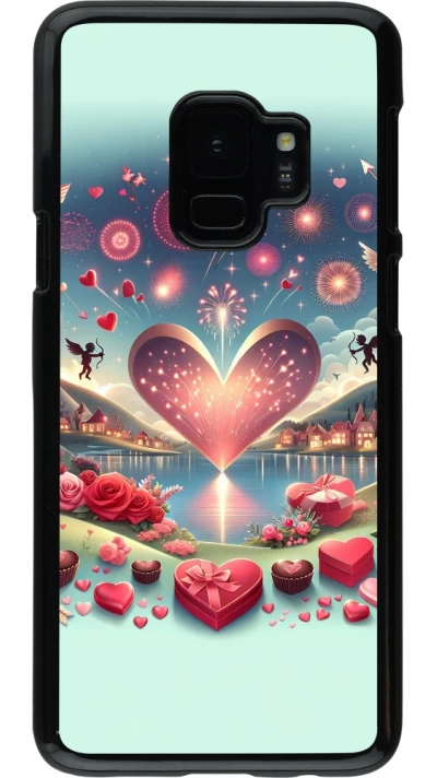 Samsung Galaxy S9 Case Hülle - Valentin 2025 Schick