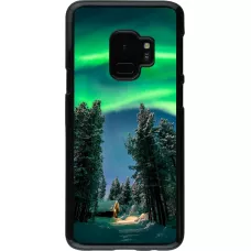 Samsung Galaxy S9 Case Hülle - Winter 22 Northern Lights