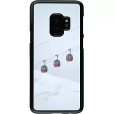 Samsung Galaxy S9 Case Hülle - Winter 22 ski lift