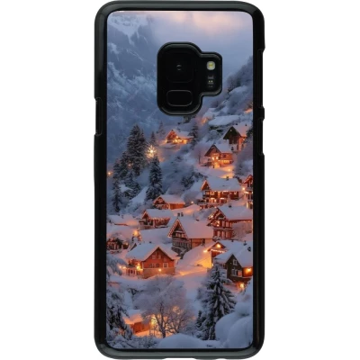 Coque Samsung Galaxy S9 - Winter 25 Winter snowy village