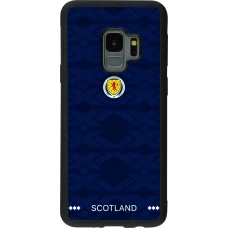 Samsung Galaxy S9 Case Hülle - Silikon schwarz Schottland 2026 personalisierbares Fussballtrikot