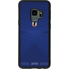 Samsung Galaxy S9 Case Hülle - Silikon schwarz Japan 2026 personalisierbares Fussballtrikot