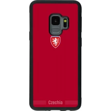 Samsung Galaxy S9 Case Hülle - Silikon schwarz Tschechische Republik 2026 personalisierbares Fussballtrikot