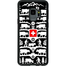 Samsung Galaxy S9 Case Hülle - Silikon schwarz Poya Schweiz 3 schwarz