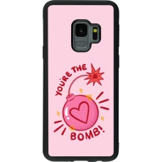 Samsung Galaxy S9 Case Hülle - Silikon schwarz Saint Valentines Day 26 You are the bomb