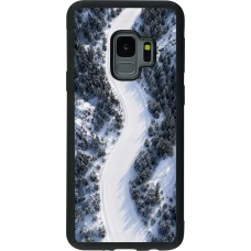 Coque Samsung Galaxy S9 - Silicone rigide noir Sports 2026 Ski