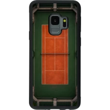Coque Samsung Galaxy S9 - Silicone rigide noir Sports 2026 Tennis