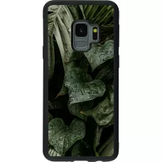 Samsung Galaxy S9 Case Hülle - Silikon schwarz Spring 23 fresh plants