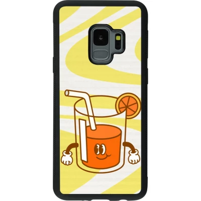 Samsung Galaxy S9 Case Hülle - Silikon schwarz Summer drink 2026