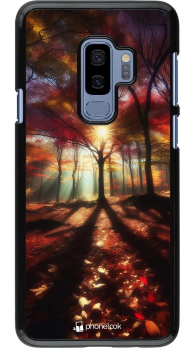 Samsung Galaxy S9+ Case Hülle - Herbstlicher goldener Glanz
