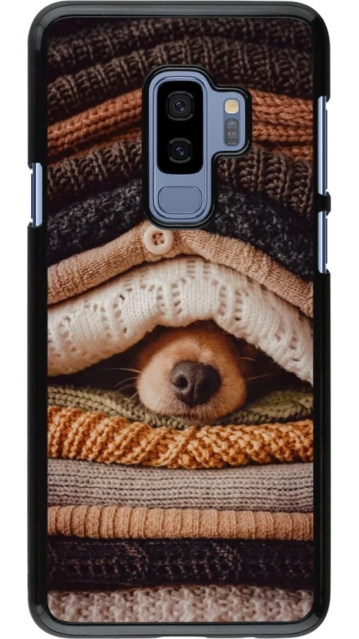 Coque Samsung Galaxy S9+ - Autumn 26 Dog under the covers