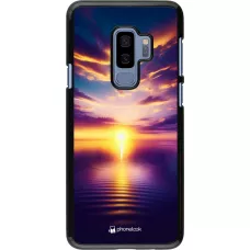 Samsung Galaxy S9+ Case Hülle - Sonnenuntergang gelb violett