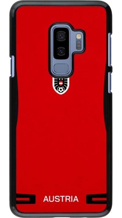 Samsung Galaxy S9+ Case Hülle - O?sterreich 2026 personalisierbares Fussballtrikot