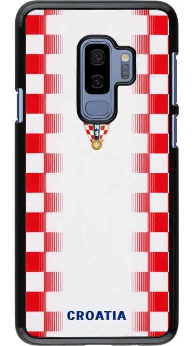 Samsung Galaxy S9+ Case Hülle - Kroatien 2026 personalisierbares Fussballtrikot