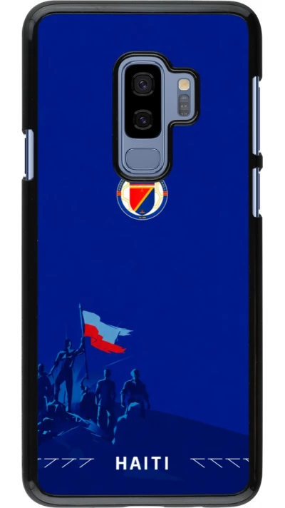 Samsung Galaxy S9+ Case Hülle - Haiti 2026 personalisierbares Fussballtrikot