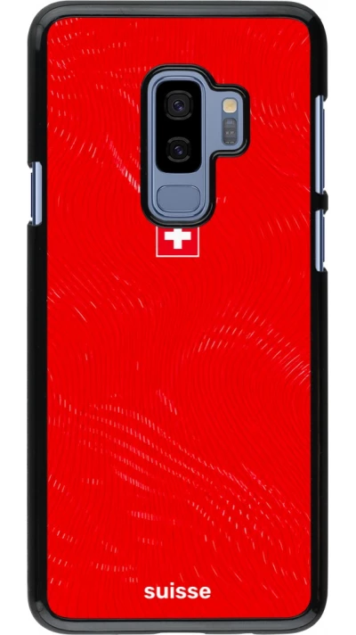 Samsung Galaxy S9+ Case Hülle - Schweiz 2026 personalisierbares Fussballtrikot
