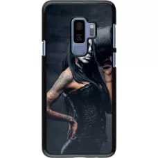 Samsung Galaxy S9+ Case Hülle - Halloween 22 Tattooed Girl