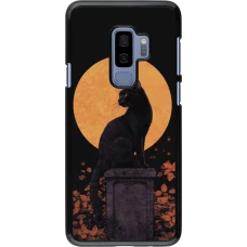 Samsung Galaxy S9+ Case Hülle - Halloween 2026 Cat Art Nouveau