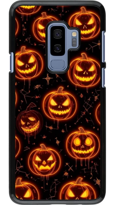 Samsung Galaxy S9+ Case Hülle - Halloween 2026 Pattern Pumpkins