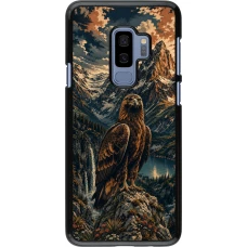 Coque Samsung Galaxy S9+ - Linocut Aigle Royal