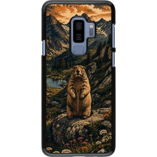 Coque Samsung Galaxy S9+ - Linocut Marmotte