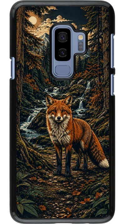 Coque Samsung Galaxy S9+ - Linocut Renard