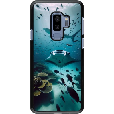 Samsung Galaxy S9+ Case Hülle - Manta Lagune Reinigung