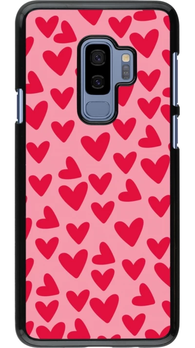 Samsung Galaxy S9+ Case Hülle - Mom 2024 kleine Herzen