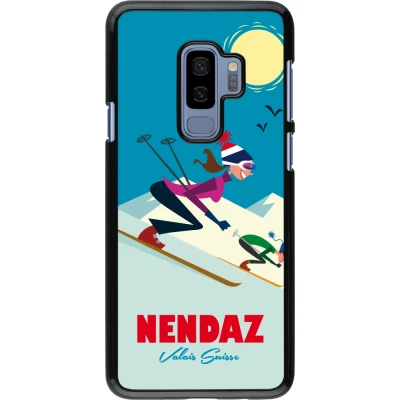 Coque Samsung Galaxy S9+ - Nendaz Ski Downhill