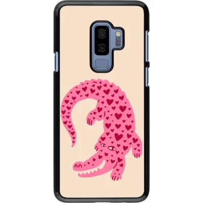 Samsung Galaxy S9+ Case Hülle - Pink crocodile 2026