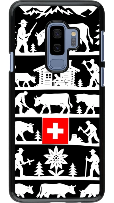Samsung Galaxy S9+ Case Hülle - Poya Schweiz 1 schwarz