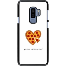 Samsung Galaxy S9+ Case Hülle - Saint Valentines Day 26 You have my pizza heart