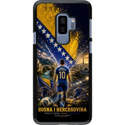 Samsung Galaxy S9+ Case Hülle - Fussball Bosnien und Herzegowina splash 2026