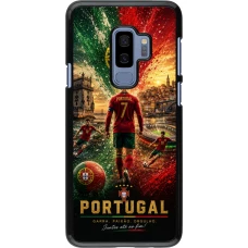 Samsung Galaxy S9+ Case Hülle - Fussball Portugal splash 2026