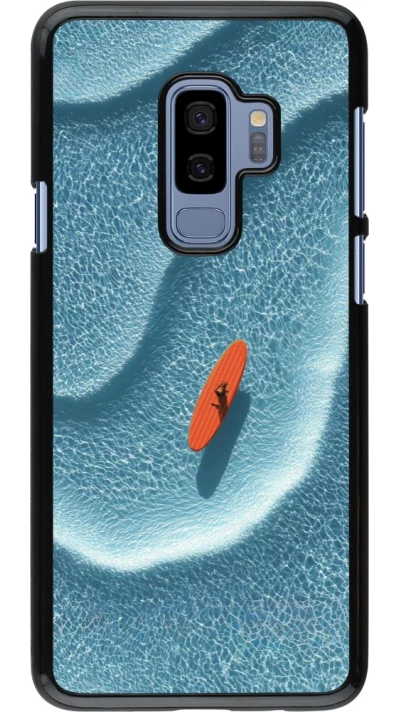 Coque Samsung Galaxy S9+ - Orange surf Summer 2026