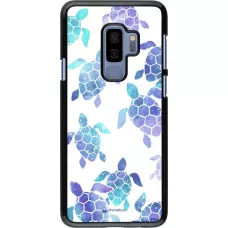 Coque Samsung Galaxy S9+ - Turtles pattern watercolor