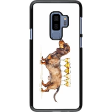Samsung Galaxy S9+ Case Hülle - Wine Teckel