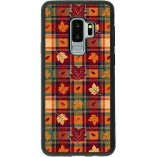 Samsung Galaxy S9+ Case Hülle - Silikon schwarz Autumn 26 Autumn pattern