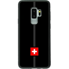 Samsung Galaxy S9+ Case Hülle - Silikon schwarz Kanton CH schwarz
