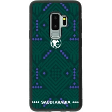 Samsung Galaxy S9+ Case Hülle - Silikon schwarz Saudi Arabien 2026 personalisierbares Fussballtrikot